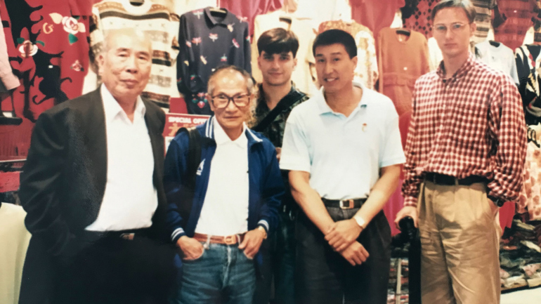 Meeting Grandmaster Yip Chun in Hong Kong